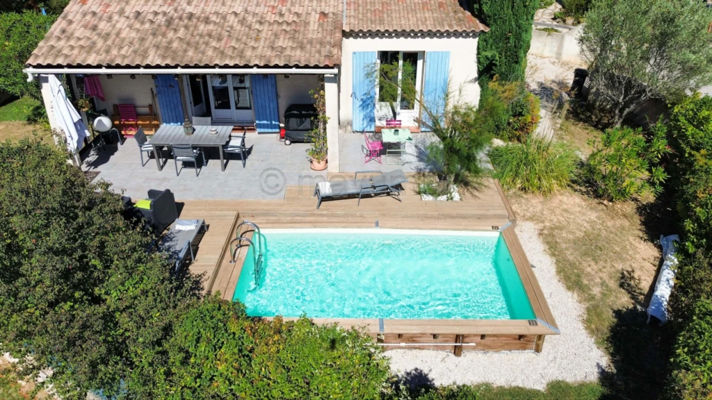 MAISON T4 LUMINEUSE AVEC PISCINE, GARAGE ET VUE DÉGAGÉE ? SAINT-ZACHARIE n°10
