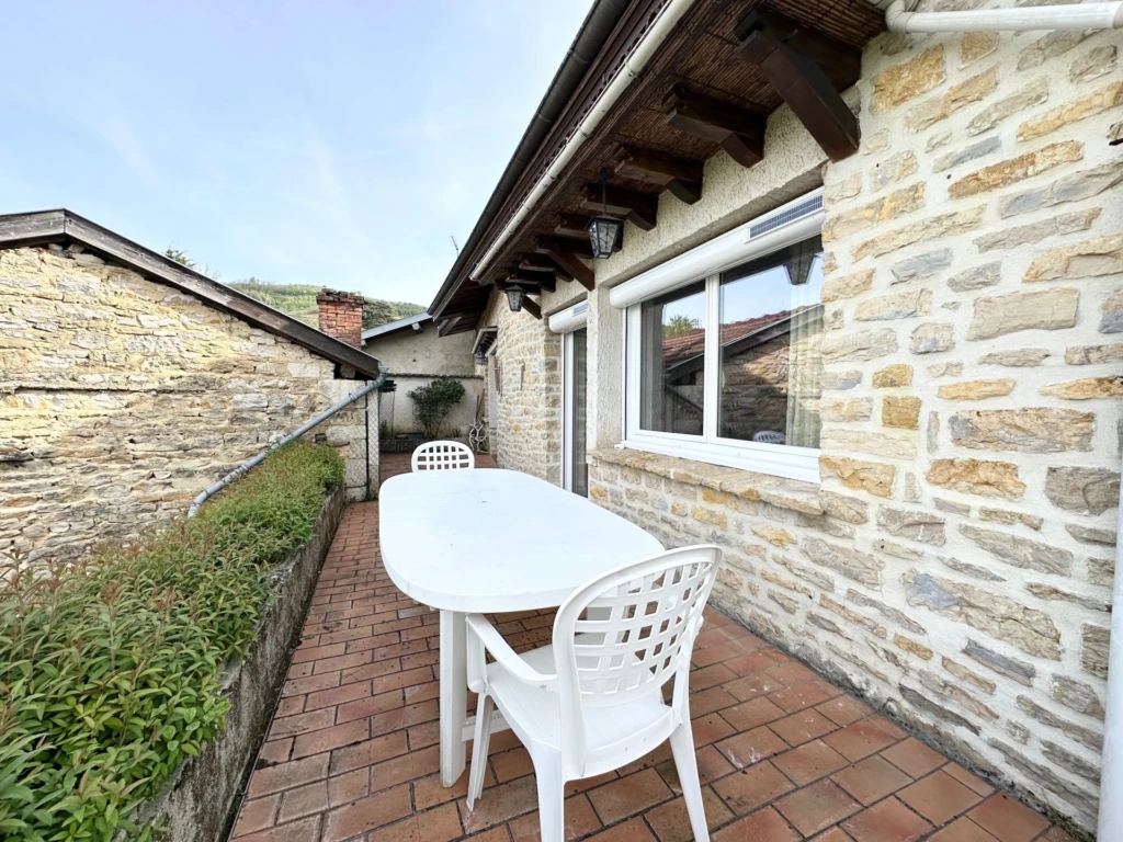 Terrasse du niveau habitation