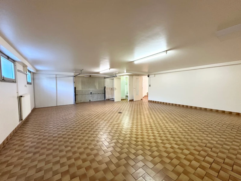 Sous-sol complet de 119 m²
