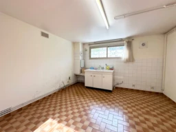 Sous-sol complet de 119 m²