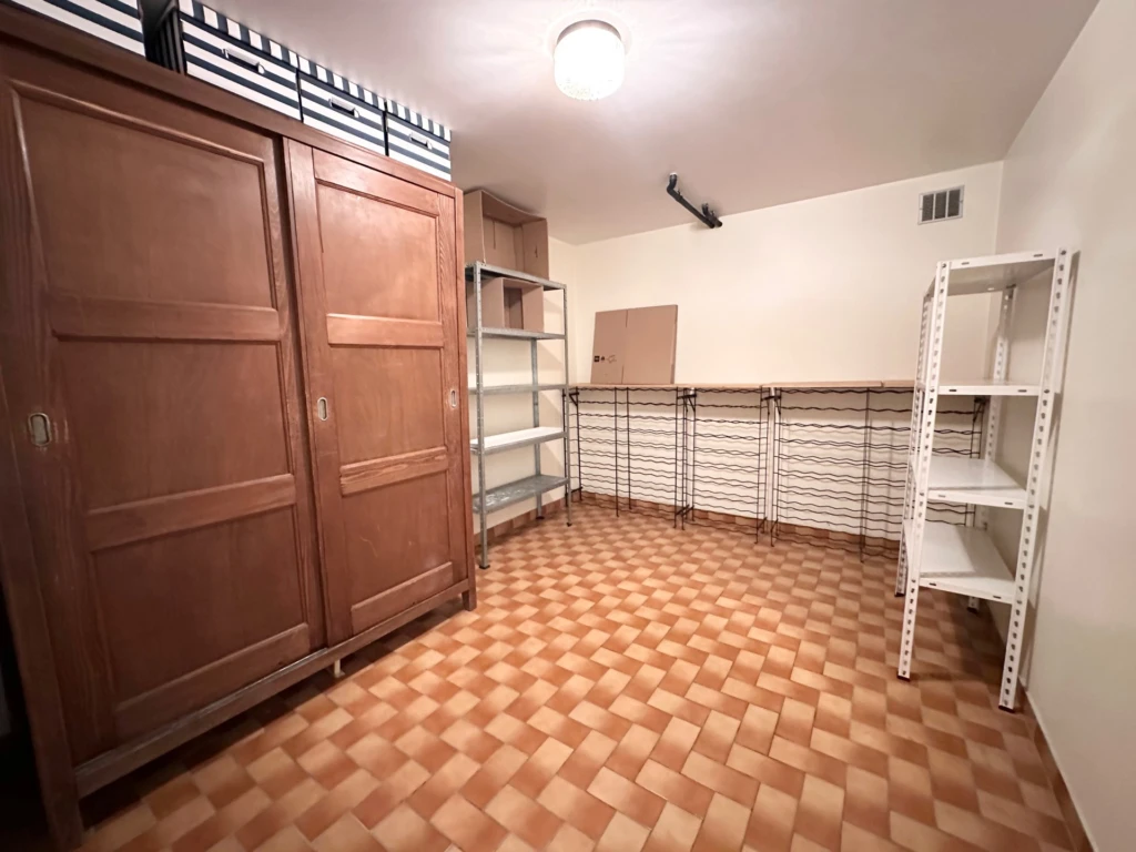 Sous-sol complet de 119 m²