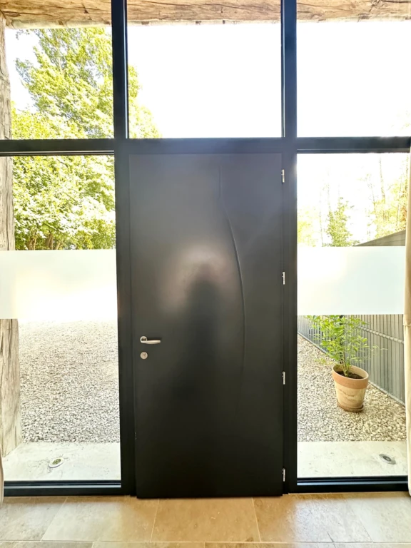 Porte salle d'eau
