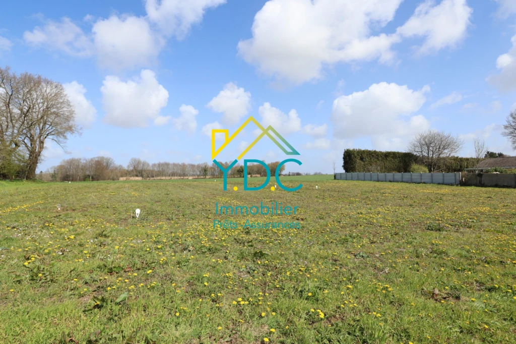 Terrain constructible 1144 m² viabilisé – Héricourt-en-Caux (76) – calme