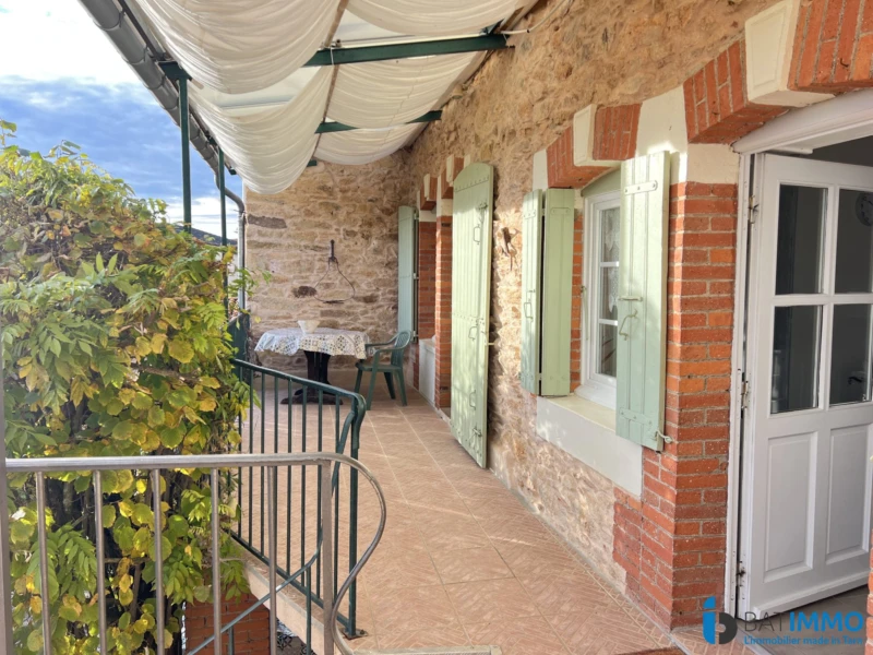 Maison principale (1er) : Terrasse Sud