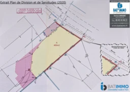 Extrait Plan de Division et de Servitudes