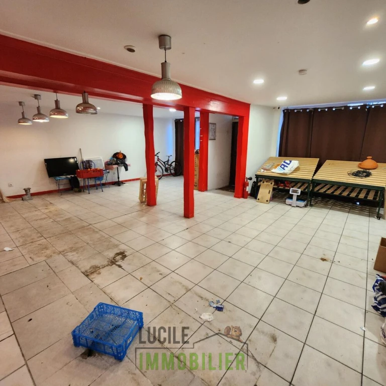 Local commercial + maison 1