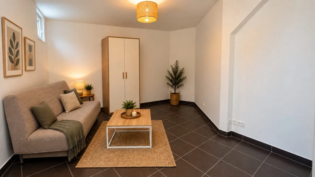 Studio meublé à louer 2