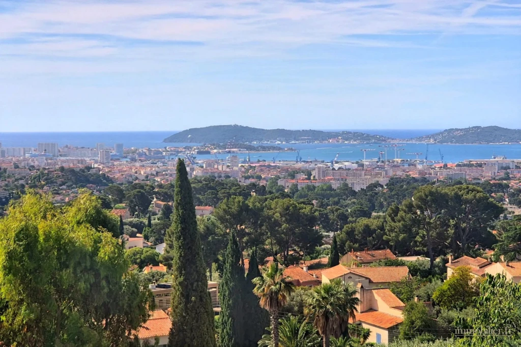 Vue Rade de Toulon