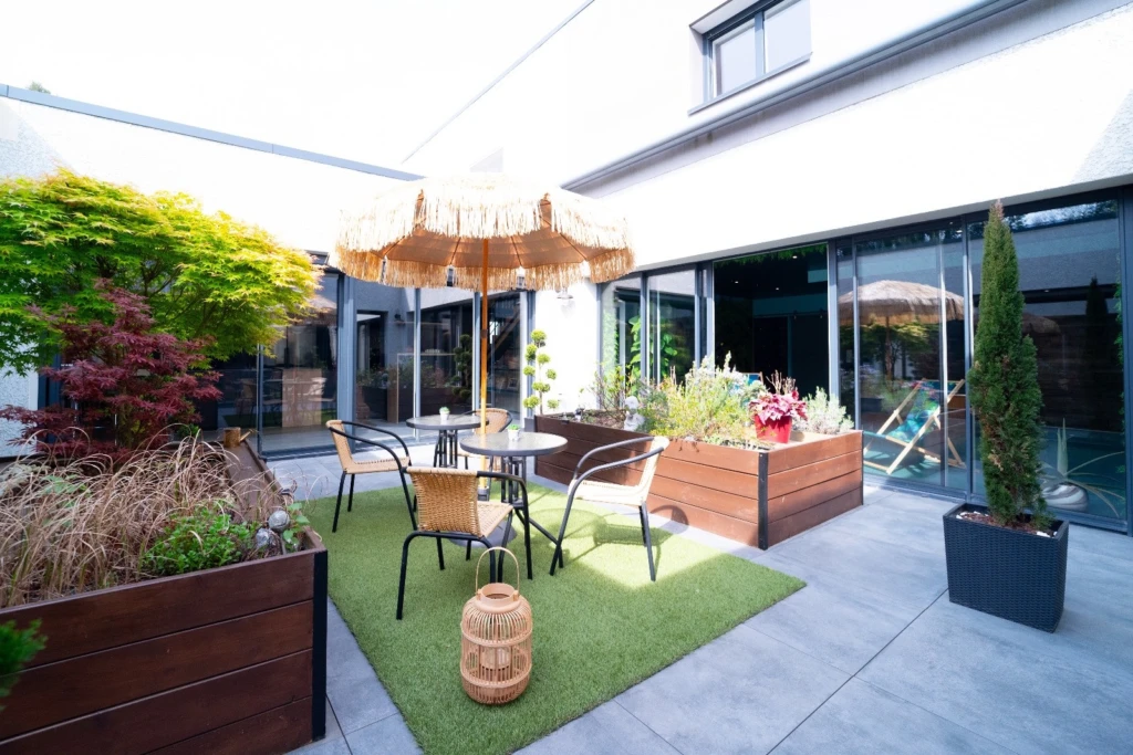 Patio central