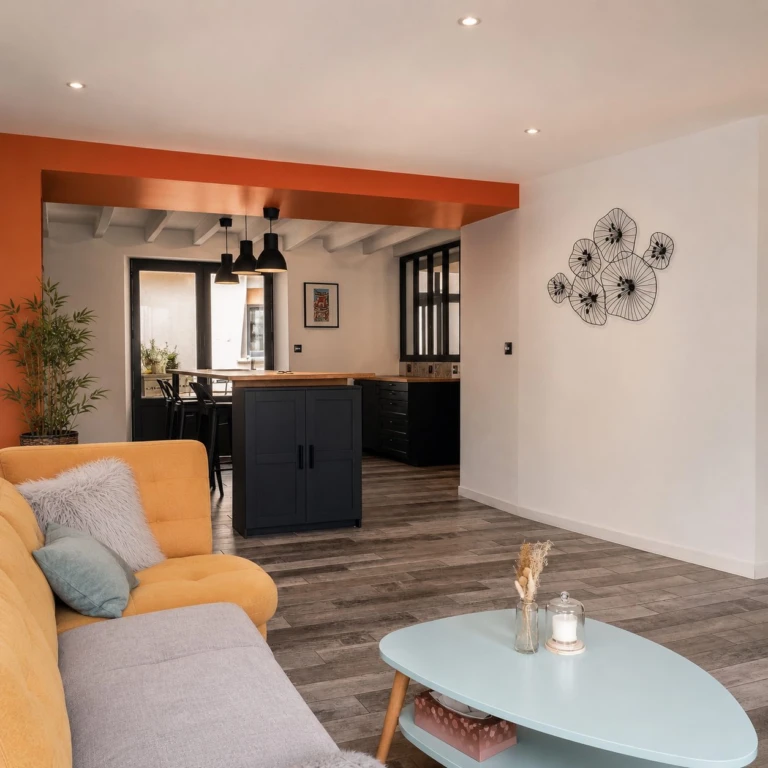 Salon scandinave