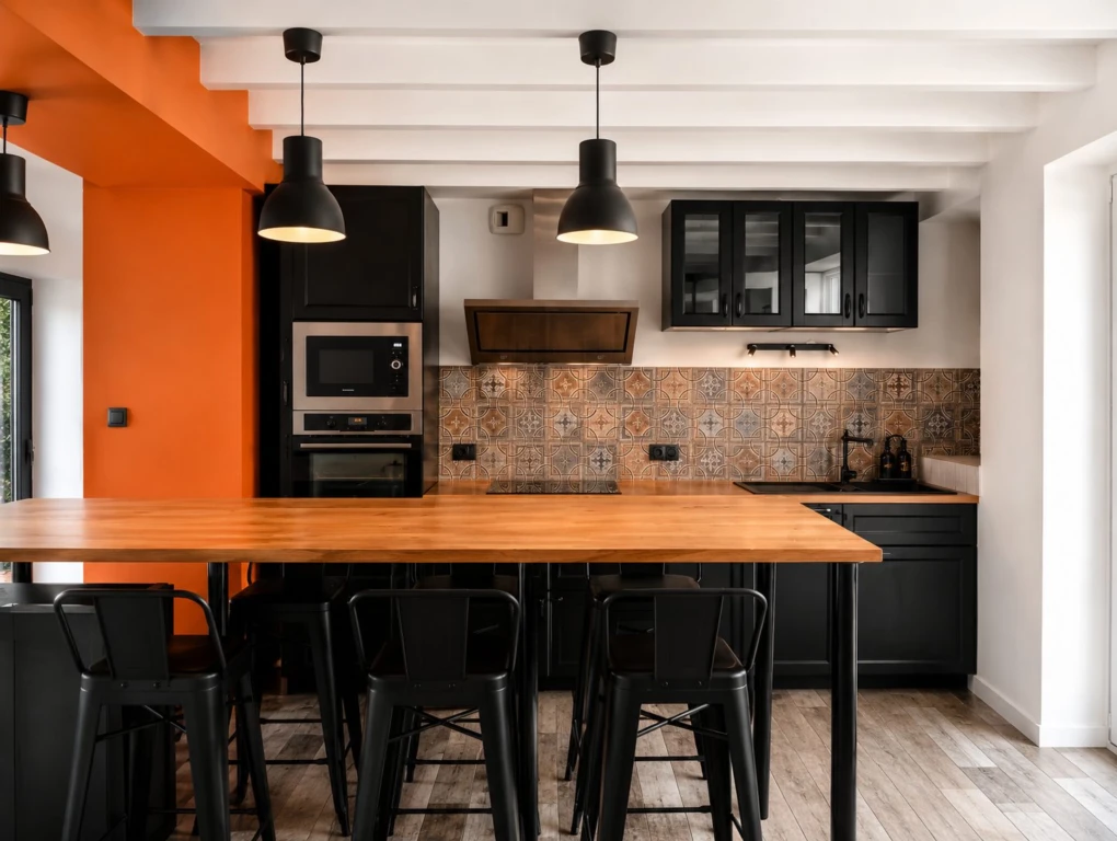 Espace cuisine ouverte