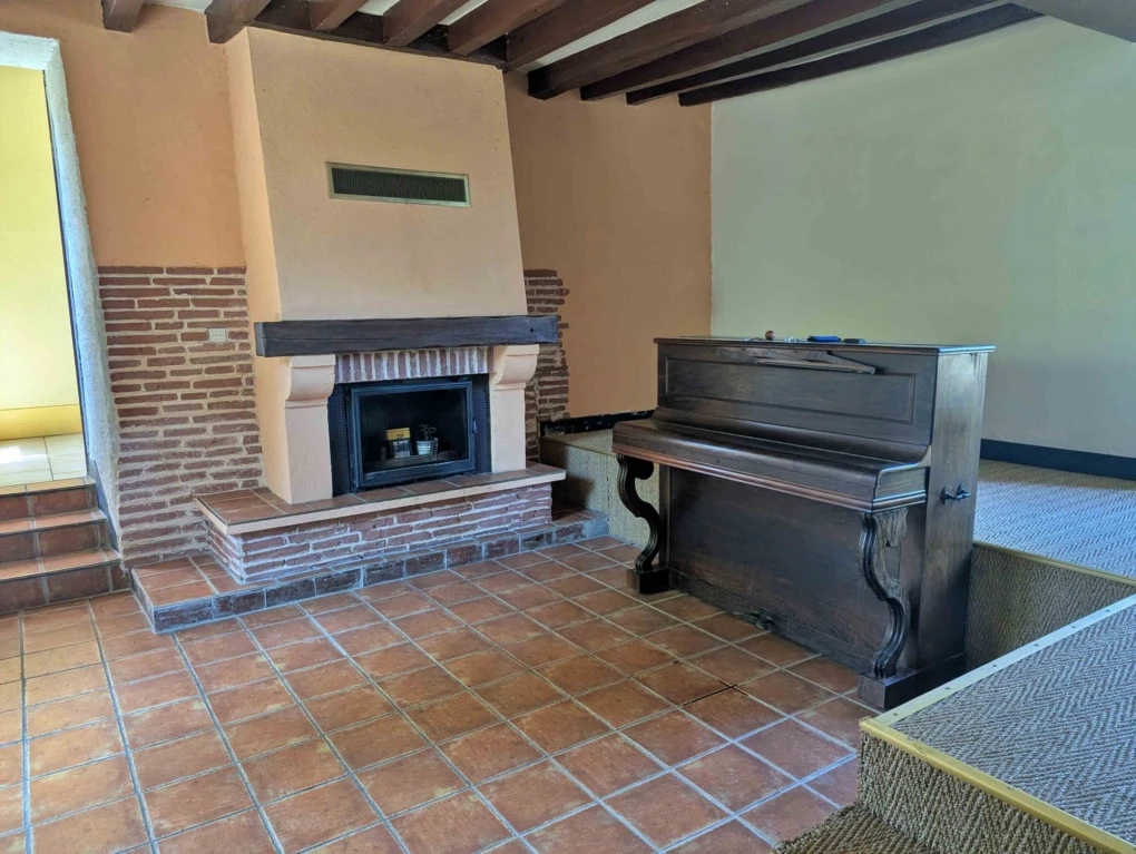Salon avec insert à vendre proche Courson les Carrières