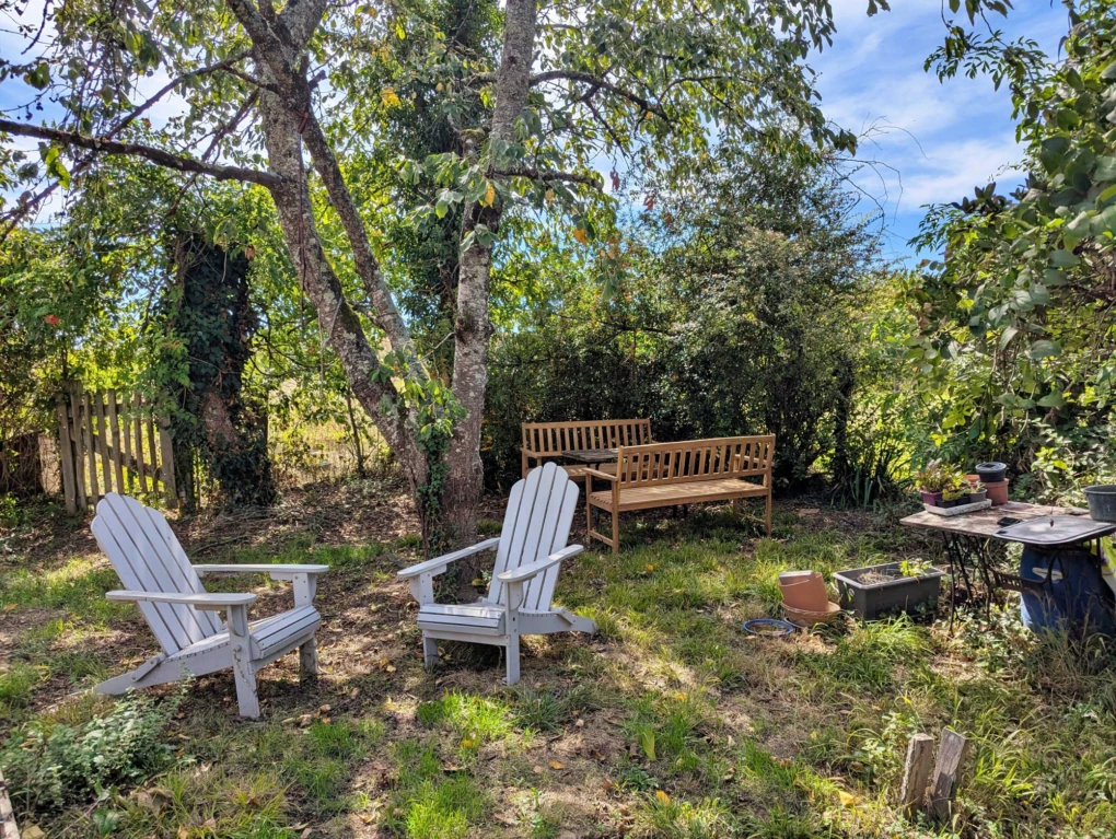 jardin maison de campagne