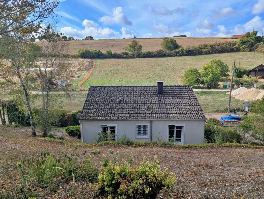 jardin et vue dégagée à Mouffy
