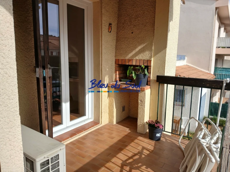 terrasse et barbecue