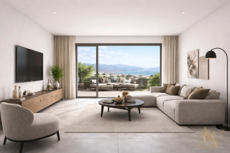 Superbe appartement 3 Pièces terrasse aperçu mer 3