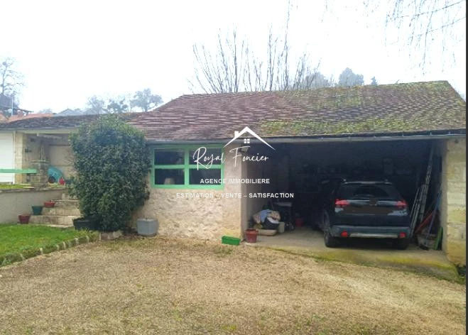 Garage + pièce de rangement