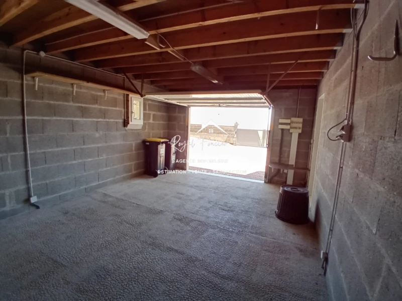 Garage de 30 m2 avec buanderie
