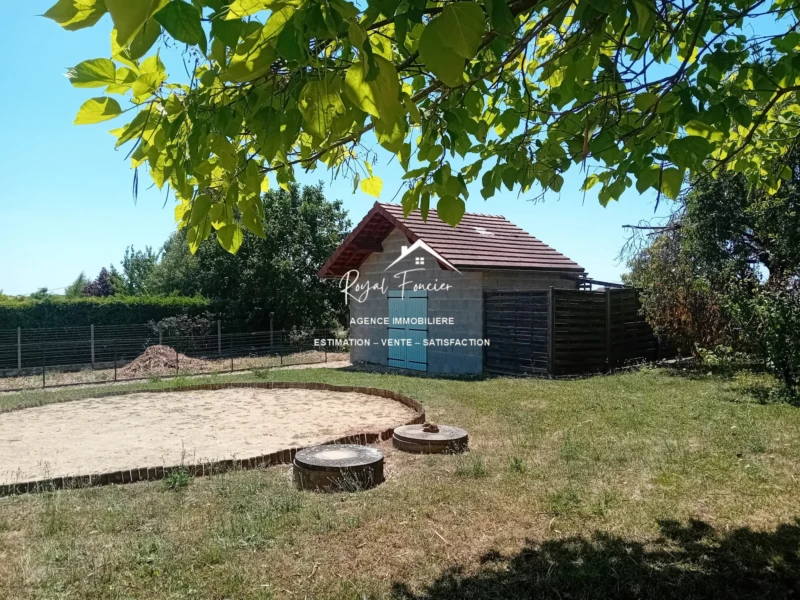 Plain pied de 95 m2 hab avec 3 chambres