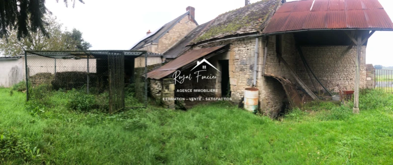 Maison vue extérieure