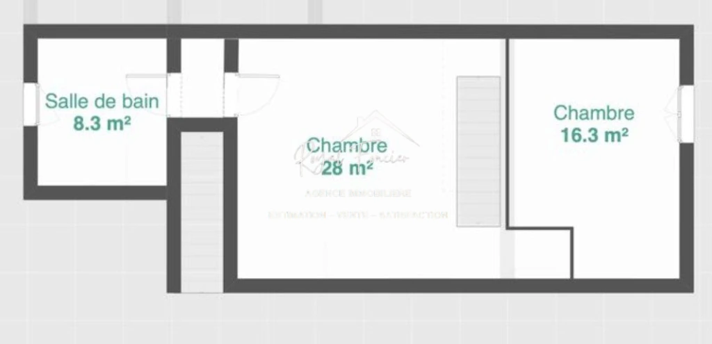 Rez-de-chaussée plan 1