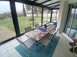 Véranda 20 m2 avec vue sur la rivière