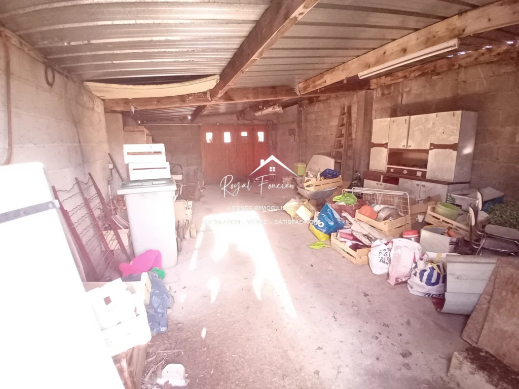 Garage de 40 m2 + Atelier de 6 m2