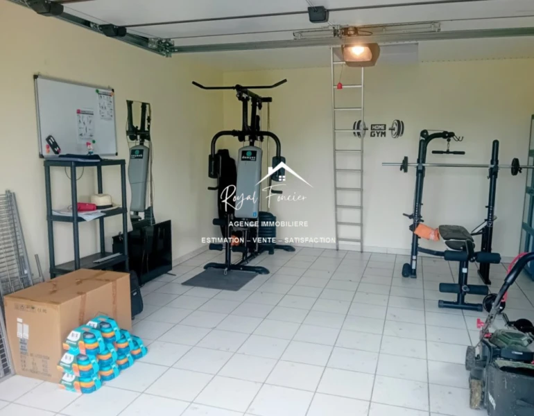 Façade arriére de la maison