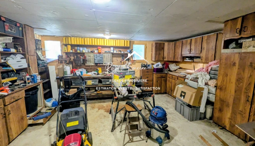 Garage au sous-sol