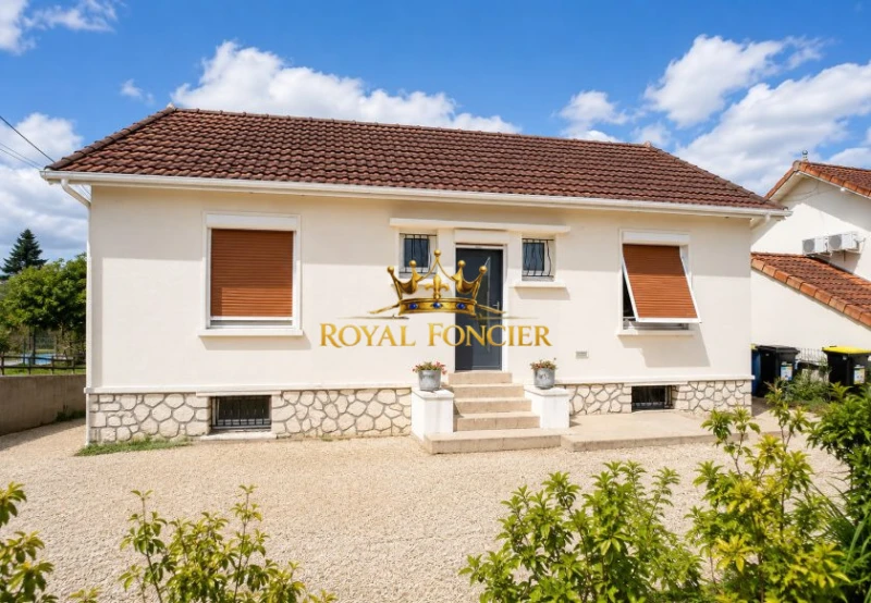 Pavillon 66m² sur 998m² de terrain