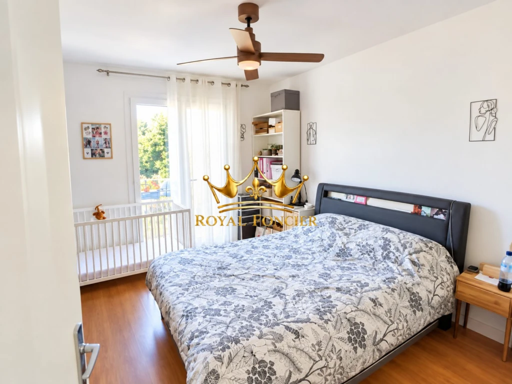 Chambre parentale avec dressing