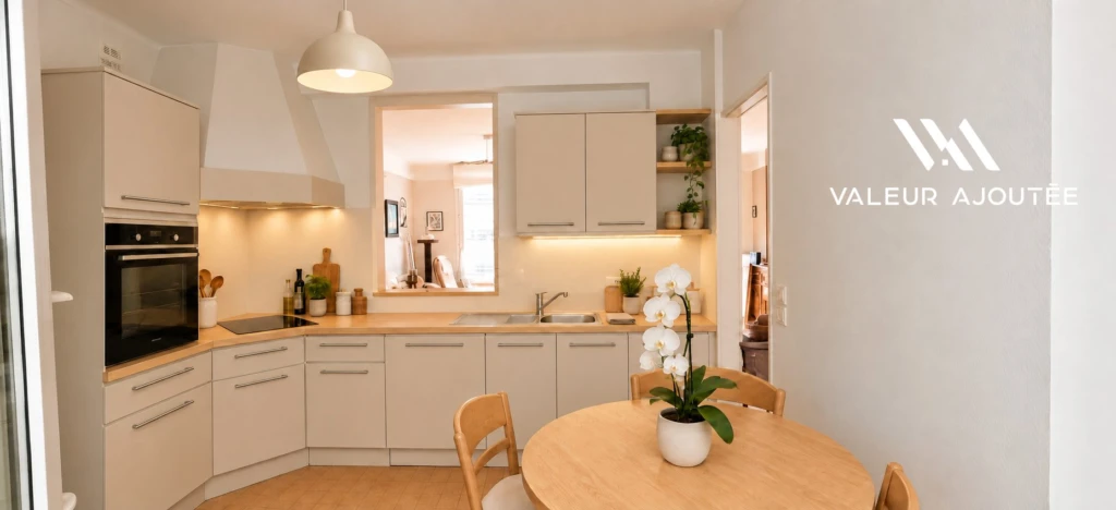 Projection non contractuelle générée par l'IA - Mobilier non présent dans le bien