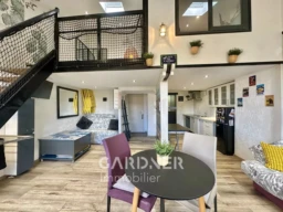 Appartement à vendre Type 2 de 66m2 Loft mezzanine avec du cachet à La Ciotat - GARDNER IMMOBILIER