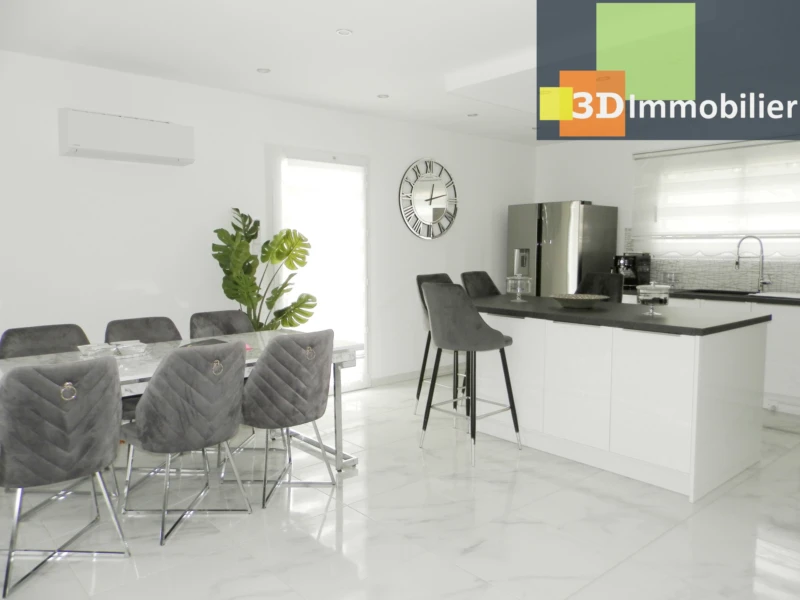 CUISINE AMÉRICAINE ÉQUIPÉE 19 m²