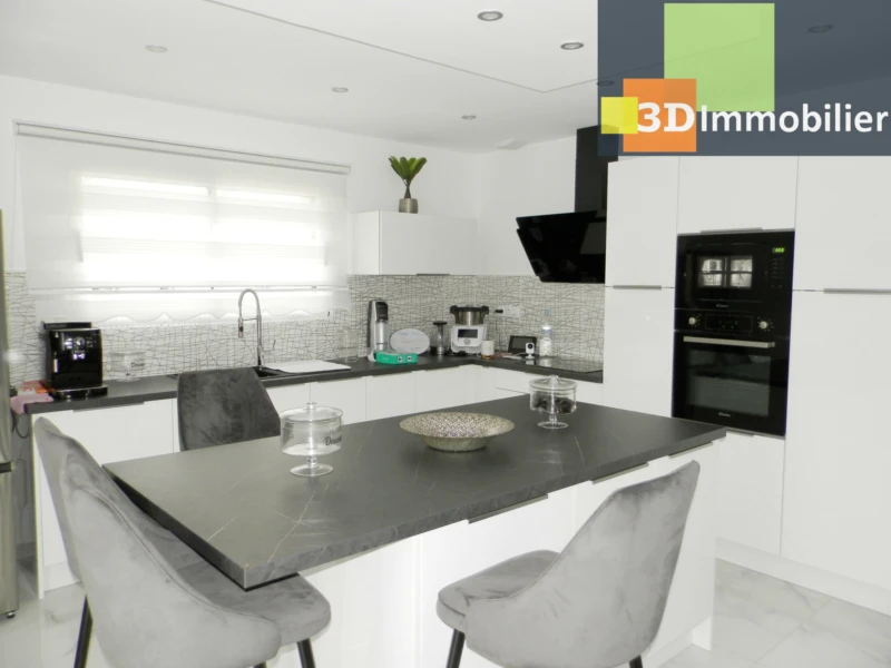 CUISINE AMÉRICAINE ÉQUIPÉE 19 m²