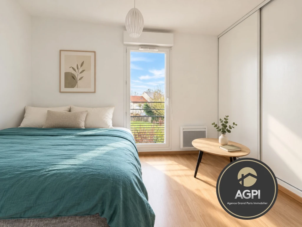 grande chambre avec placard