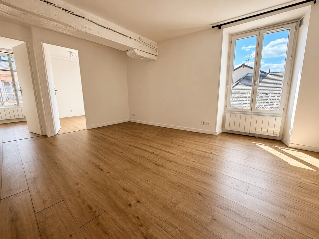 séjour appartement rénové Chevreuse
