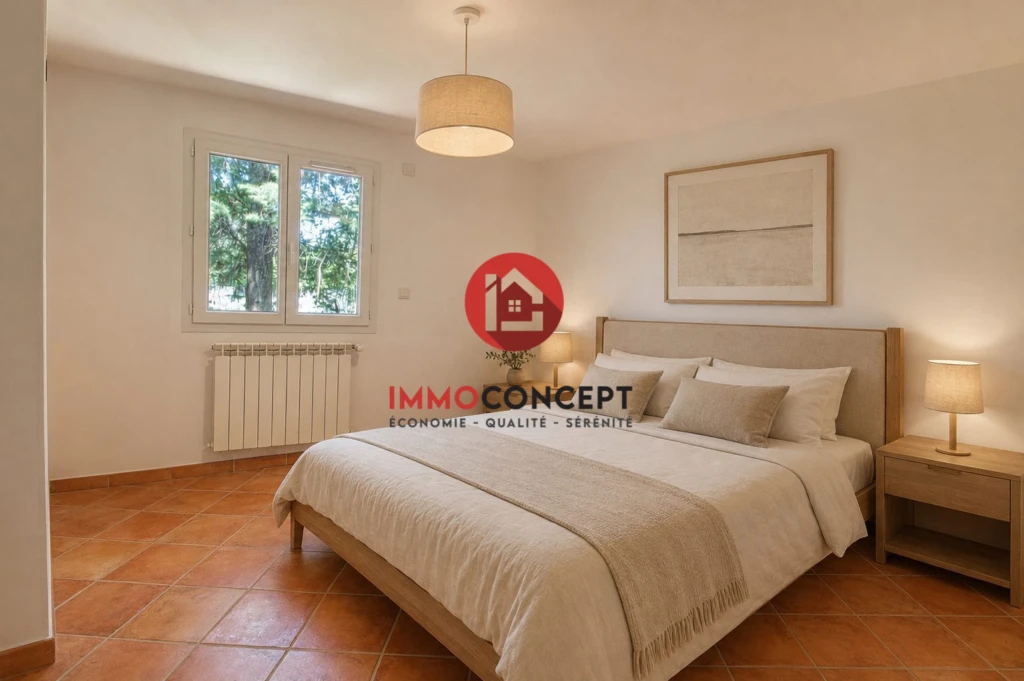 RdC: Chambre avec salle d'eau