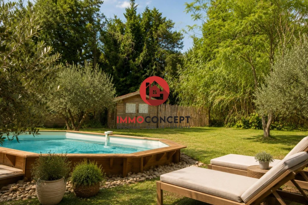 Accès piscine