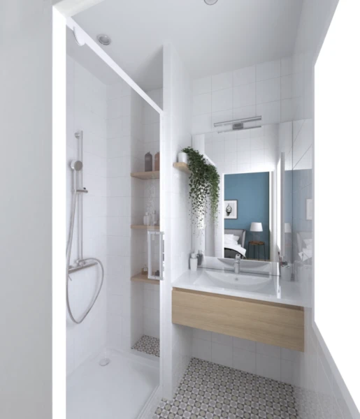 Salle d'eau 3D