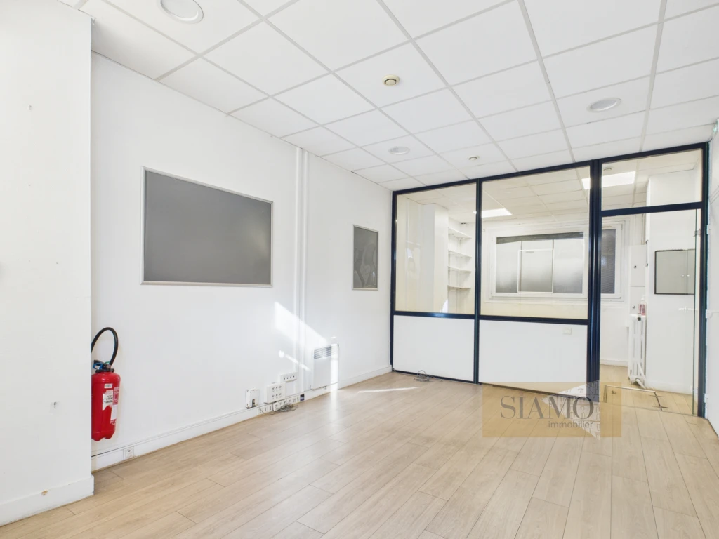 Bureau en vitrine