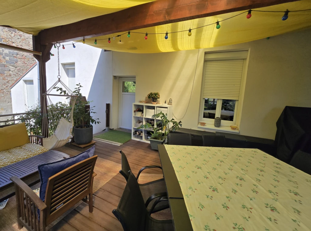 Terrasse arrière 1er étage
