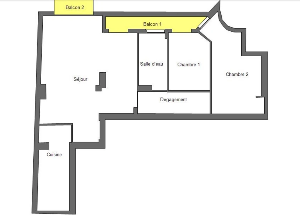 Appartement 3 pieces a vendre Nice Promenade des anglais au calme avec VUE MER 10