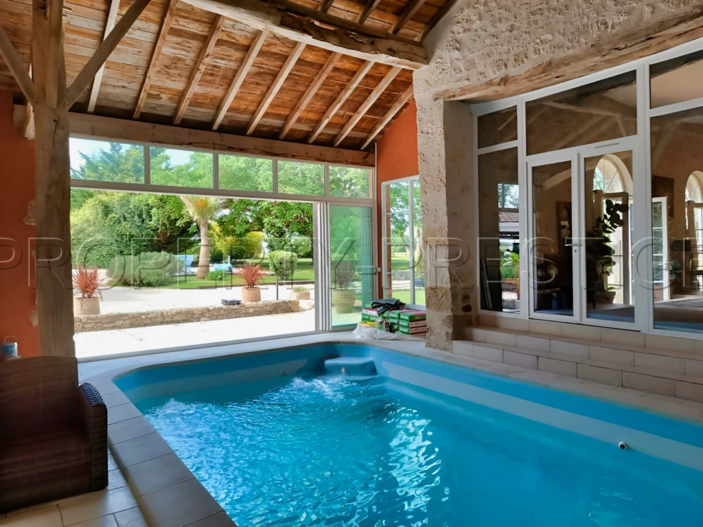 LOT ET GARONNE PROPRIETE XIXème EN PIERRES 3,6 HA 5
