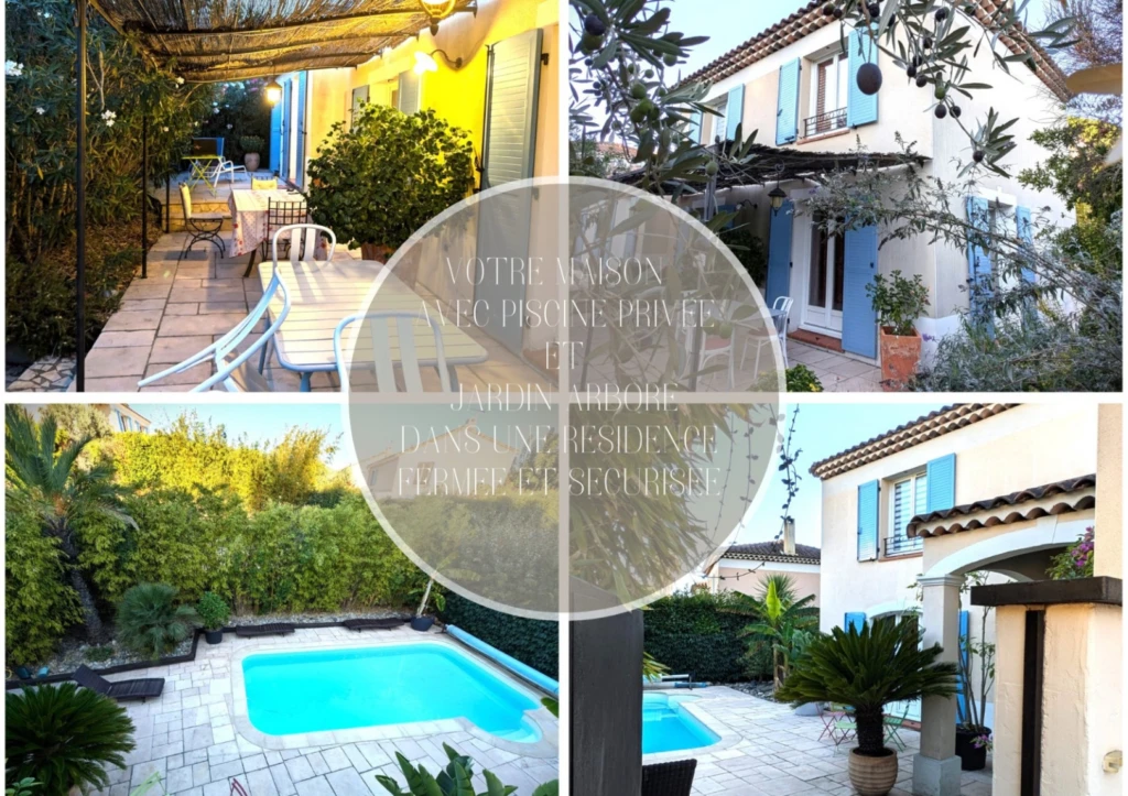 Maison 4 chambres, piscine, dans résidence fermée 6