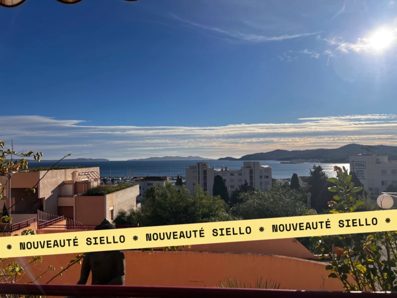 LE LAVANDOU 3 pièce(s) 64m2 rénové Superbe vue mer Piscine Parking couvert 3