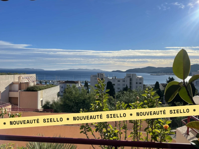 LE LAVANDOU 3 pièce(s) 64m2 rénové Superbe vue mer Piscine Parking couvert 7