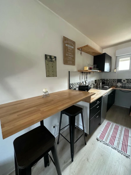 Location studio meublé (loyer tout inclus) 1