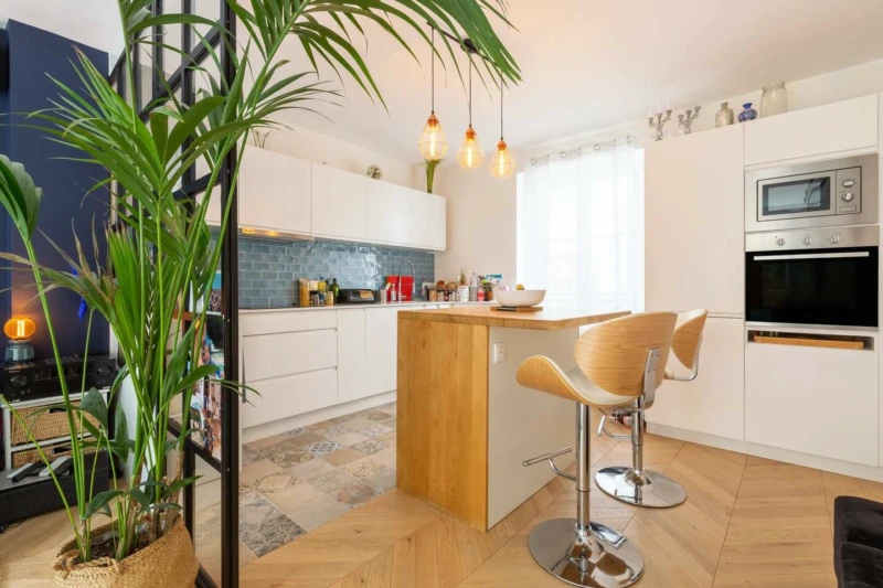 3 chambres - terrasse Sud 20m² Marais/Oberkampf (loyer tout inclus) 2