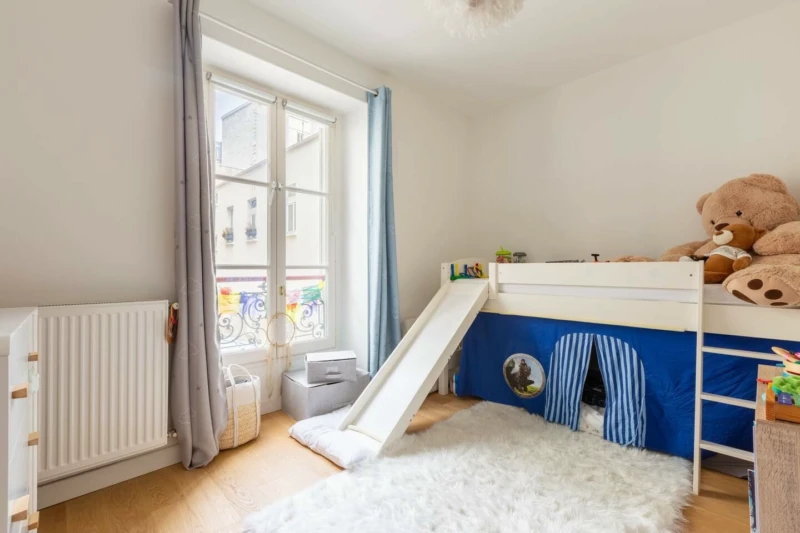 3 chambres - terrasse Sud 20m² Marais/Oberkampf (loyer tout inclus) 8